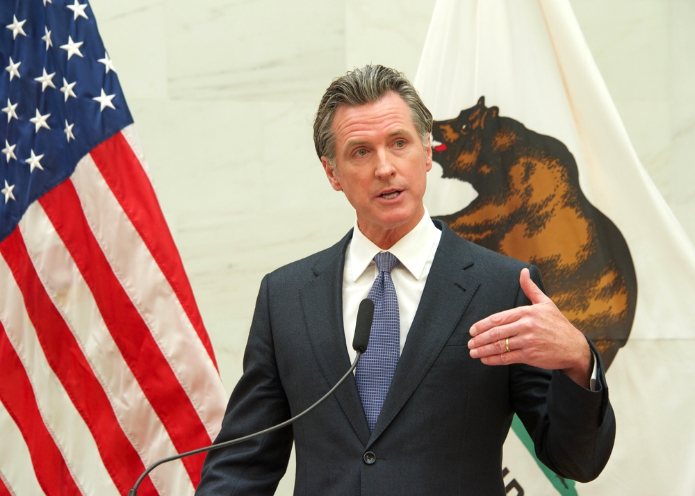 Gavin Newsom. Governor, California, Leftist